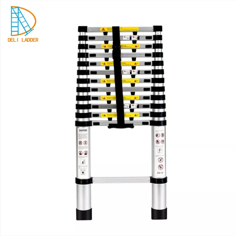 High Quality Folding Step Ladder 3.2m Single Straight Extension Aluminium Telescopic Ladders